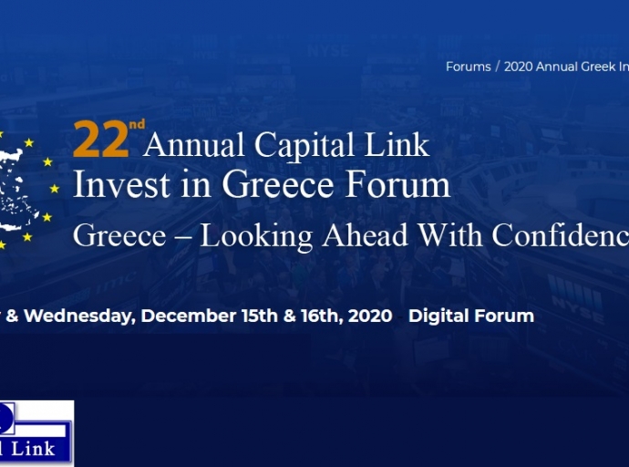 22ο Ετήσιο Capital Link Invest in Greece Forum