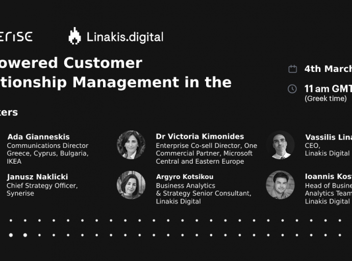 Expert Webinar on AI-powered CRM από τη Linakis.digital και τη Synerise