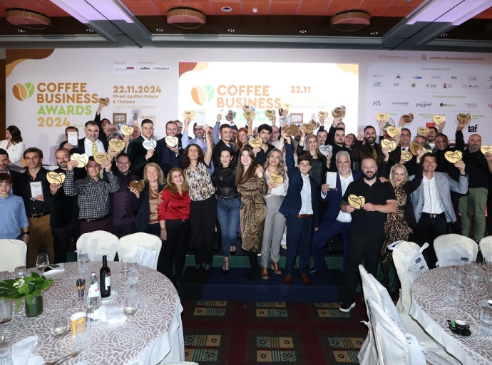 Coffee Business Awards 2024: Βραβεύθηκαν οι κορυφαίοι της καφεστίασης 